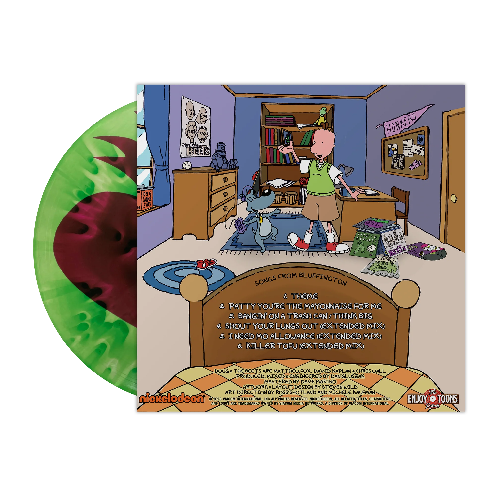 Songs From Bluffington LP by Doug & The Beets - Image 4