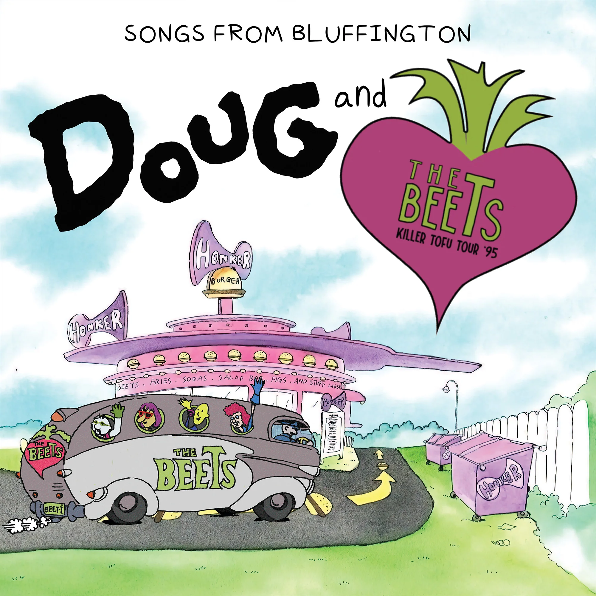 Songs From Bluffington LP by Doug & The Beets - Image 5