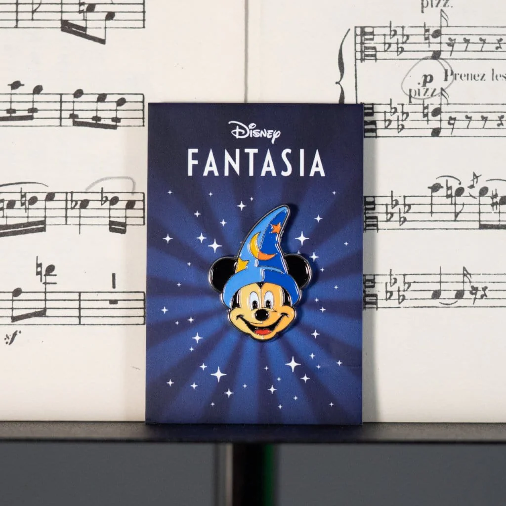 Sorcerer Mickey Enamel Pin - Image 4