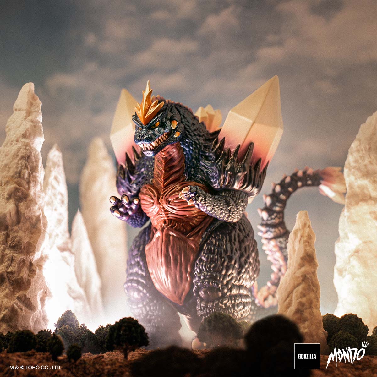 SpaceGodzilla Soft Vinyl - Godzilla vs. Space Godzilla Variant - Image 3