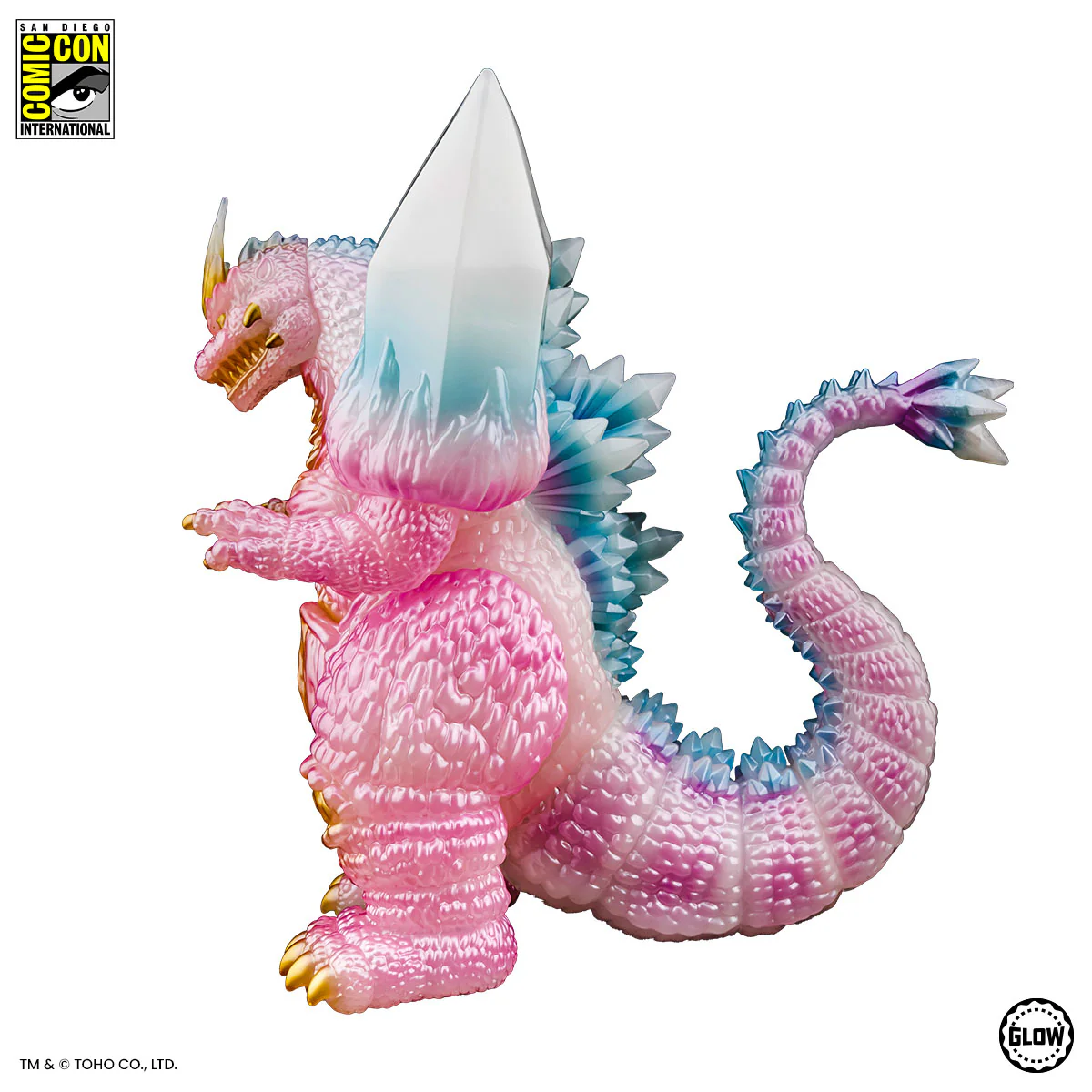 SpaceGodzilla Soft Vinyl - Cherry Blossom Glow in the Dark SDCC Exclusive Variant - Image 20