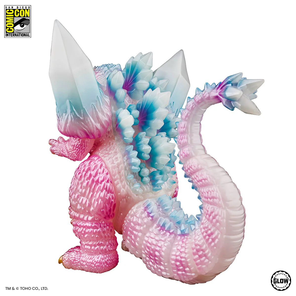 SpaceGodzilla Soft Vinyl - Cherry Blossom Glow in the Dark SDCC Exclusive Variant - Image 21