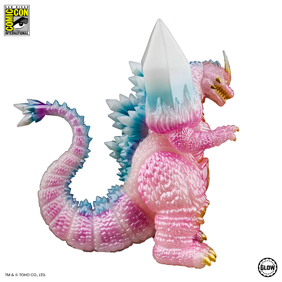 SpaceGodzilla Soft Vinyl - Cherry Blossom Glow in the Dark SDCC Exclusive Variant - Image 24