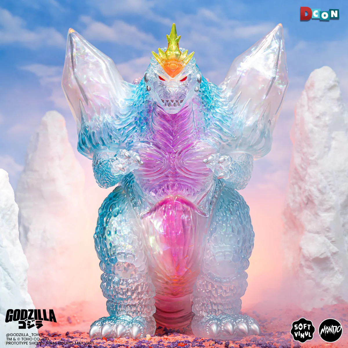 SpaceGodzilla Soft Vinyl - Galaxy Variant - Image 4
