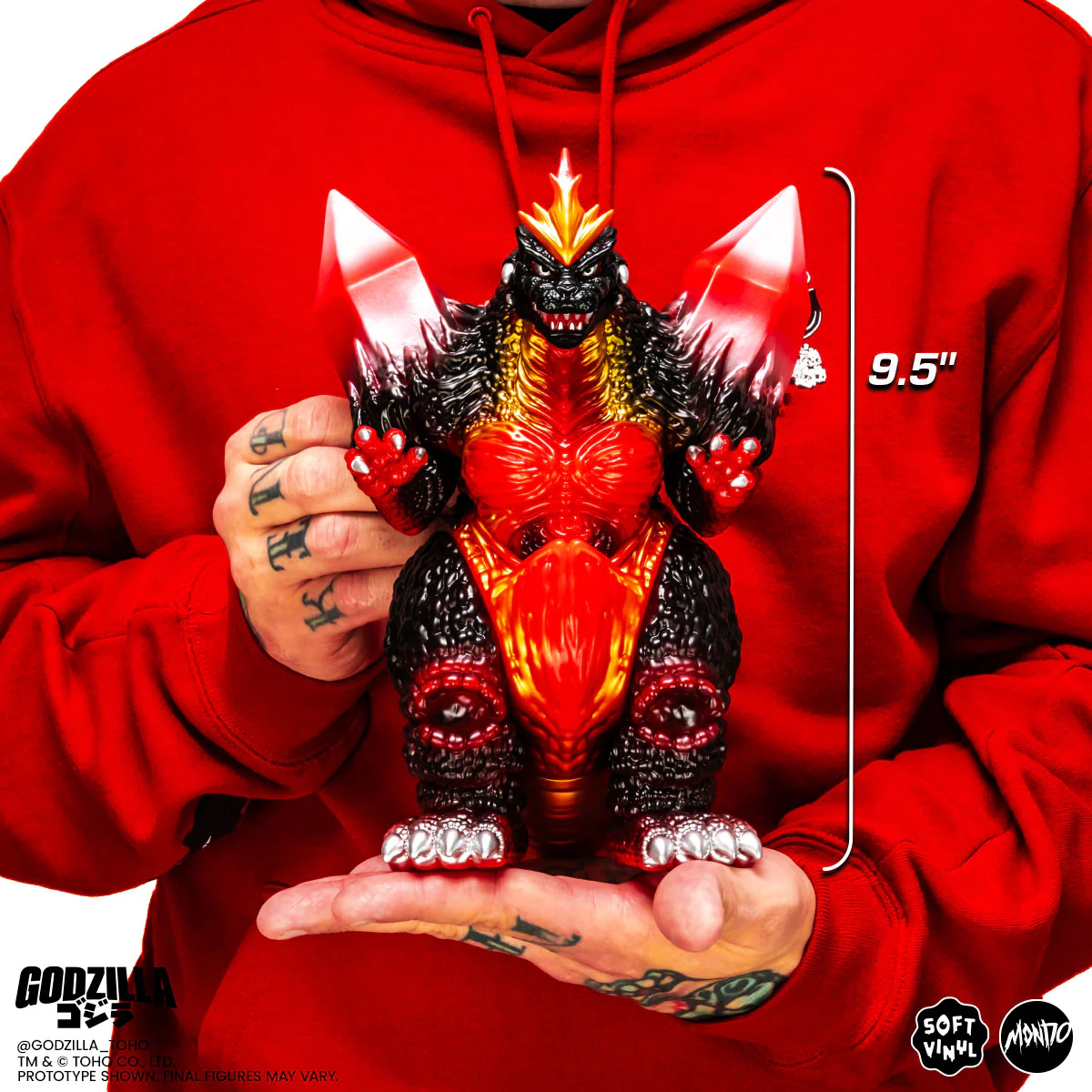 SpaceGodzilla Soft Vinyl  - Trendy 2 Variant - Image 3