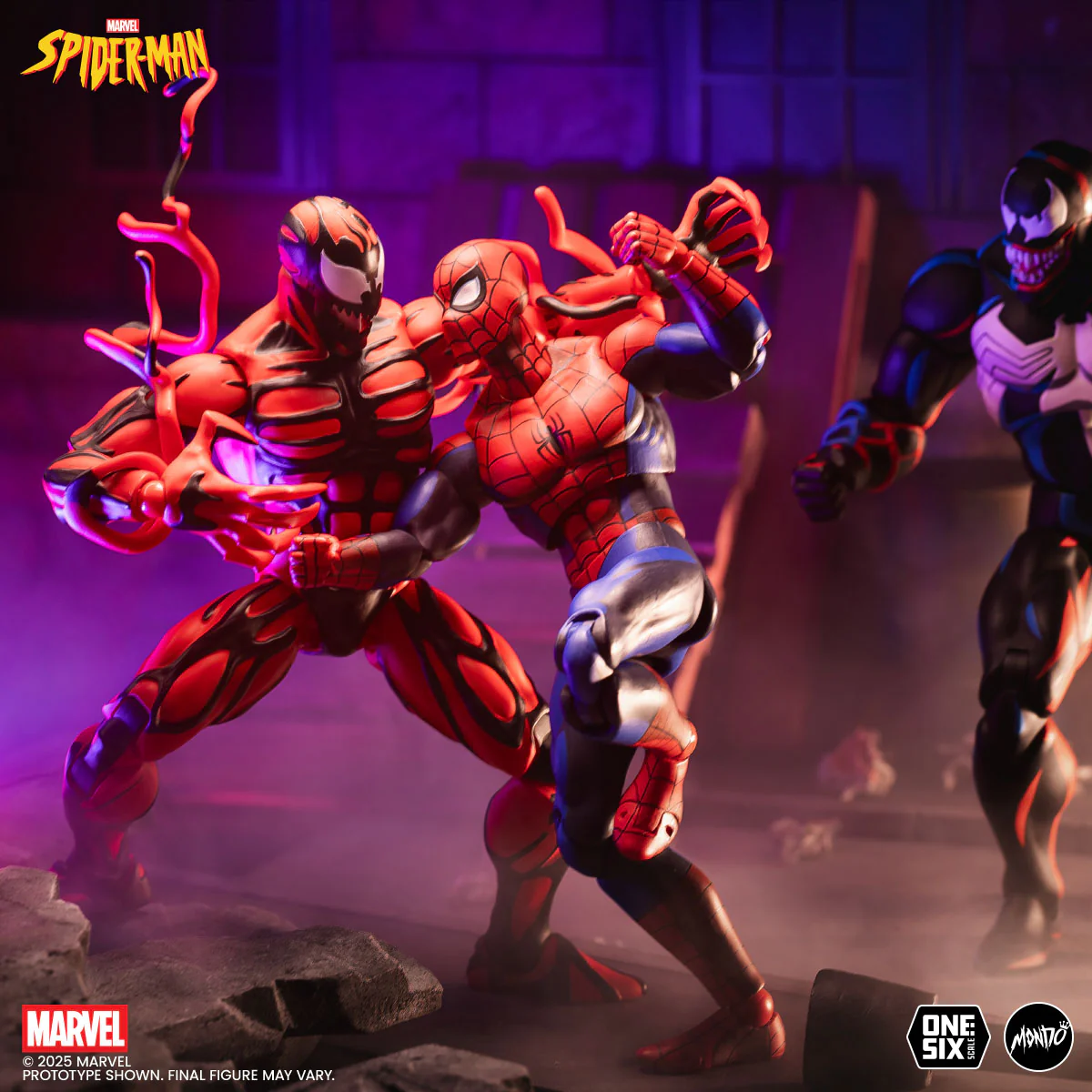 Spider-Man: The Animated Series - Carnage 1/6 Scale Figure - Image 8