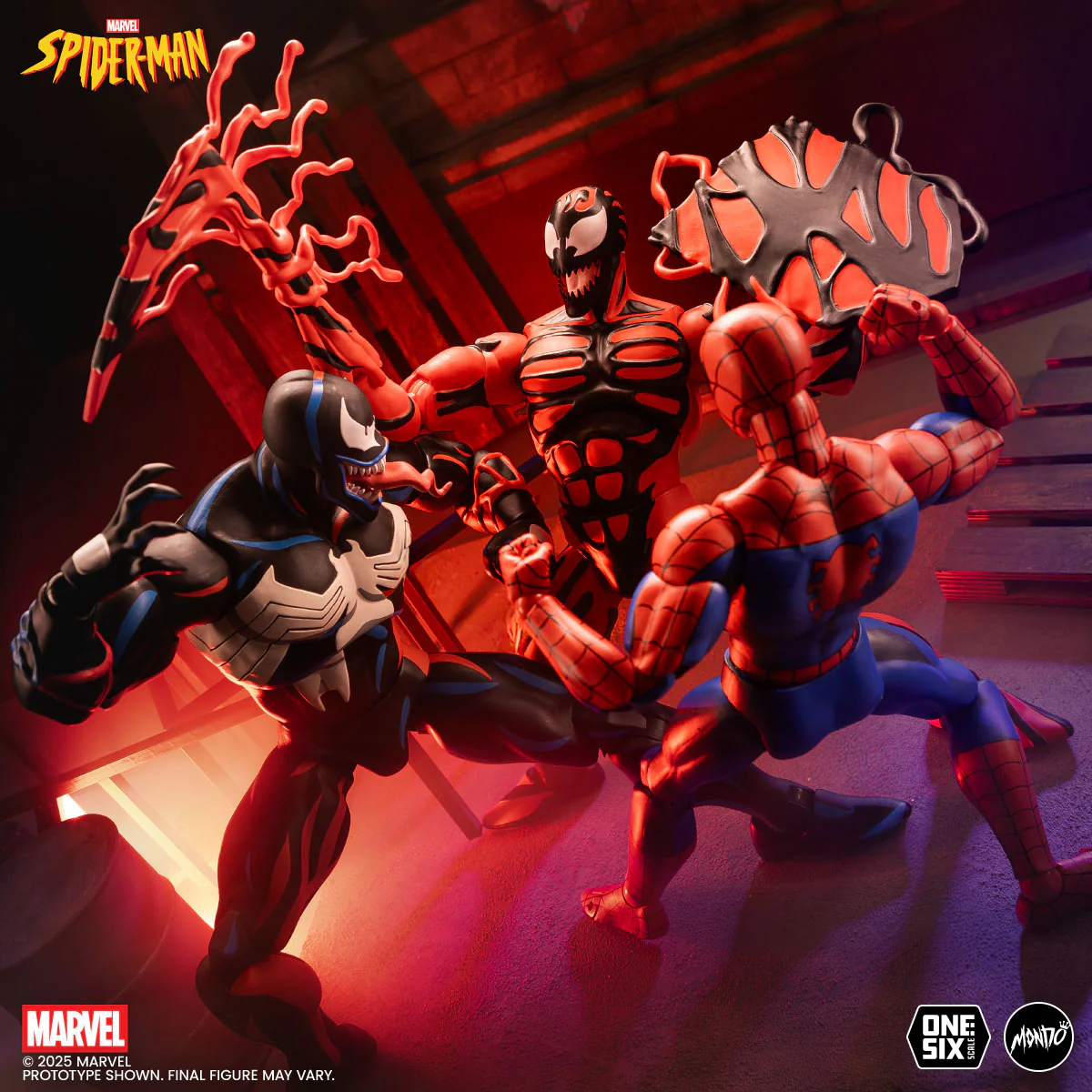 Spider-Man: The Animated Series - Carnage 1/6 Scale Figure - Limited Edition - Image 11