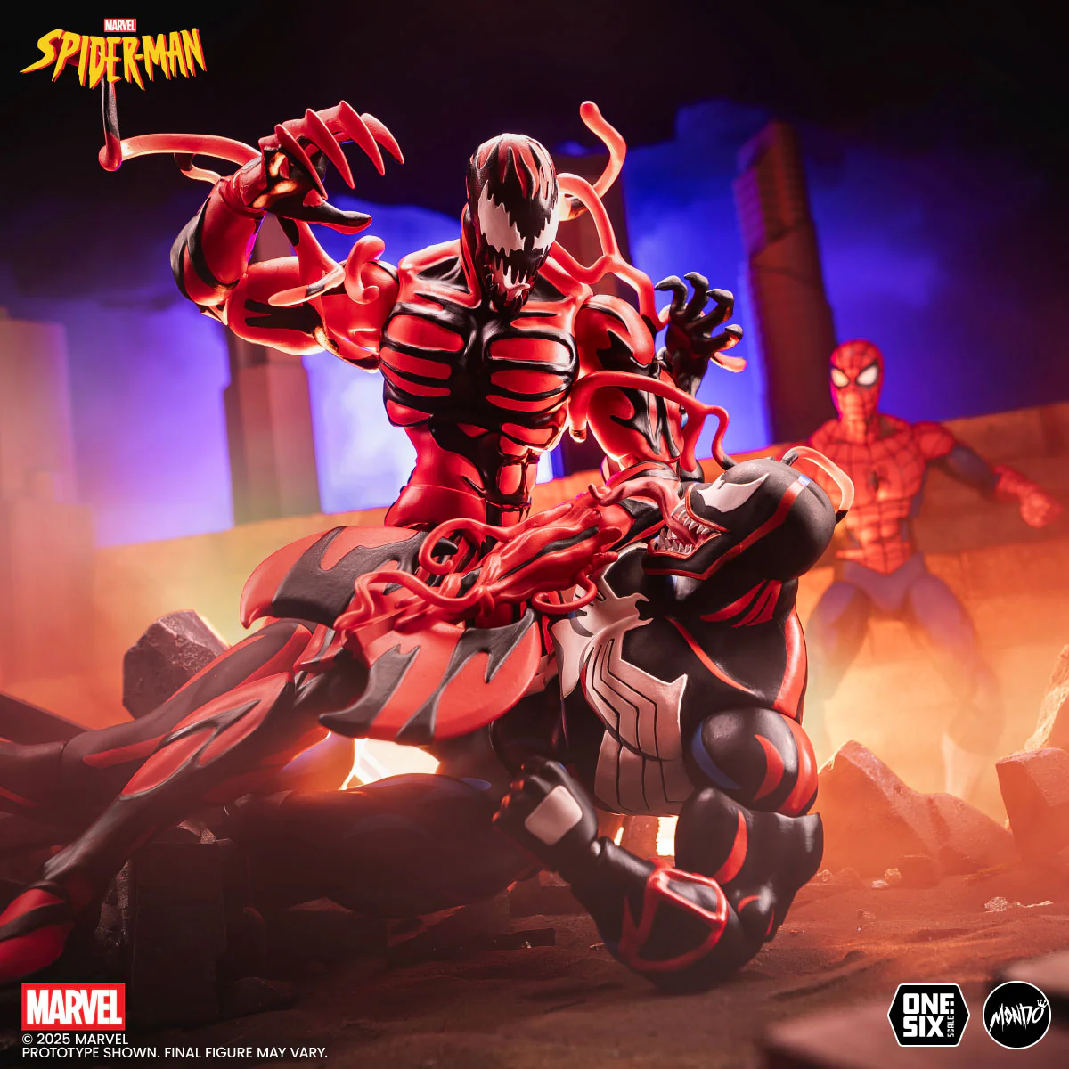 Spider-Man: The Animated Series - Carnage 1/6 Scale Figure - Limited Edition - Image 13