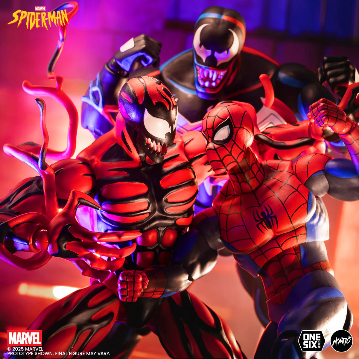 Spider-Man: The Animated Series - Carnage 1/6 Scale Figure - Limited Edition - Image 14