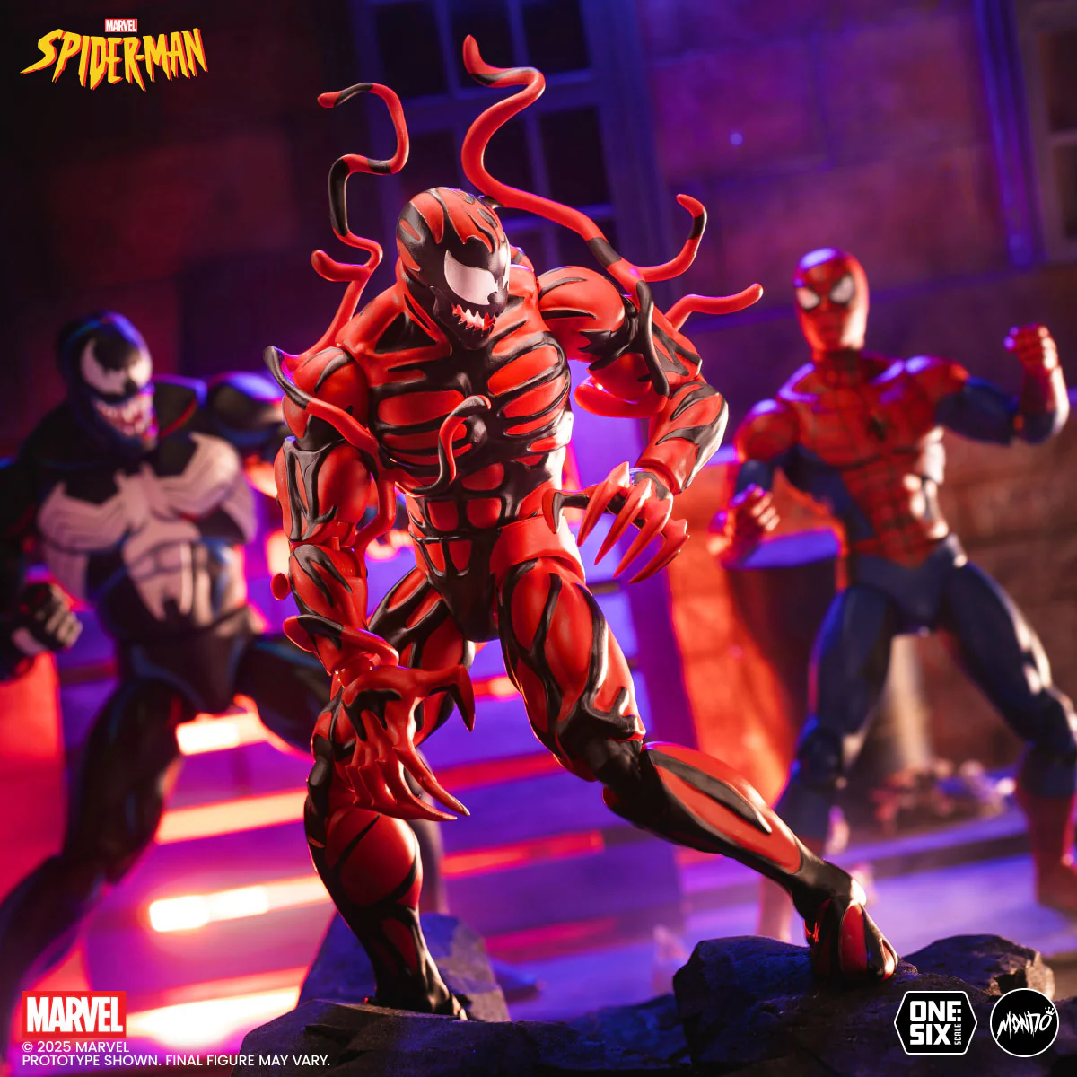 Spider-Man: The Animated Series - Carnage 1/6 Scale Figure - Limited Edition - Image 16