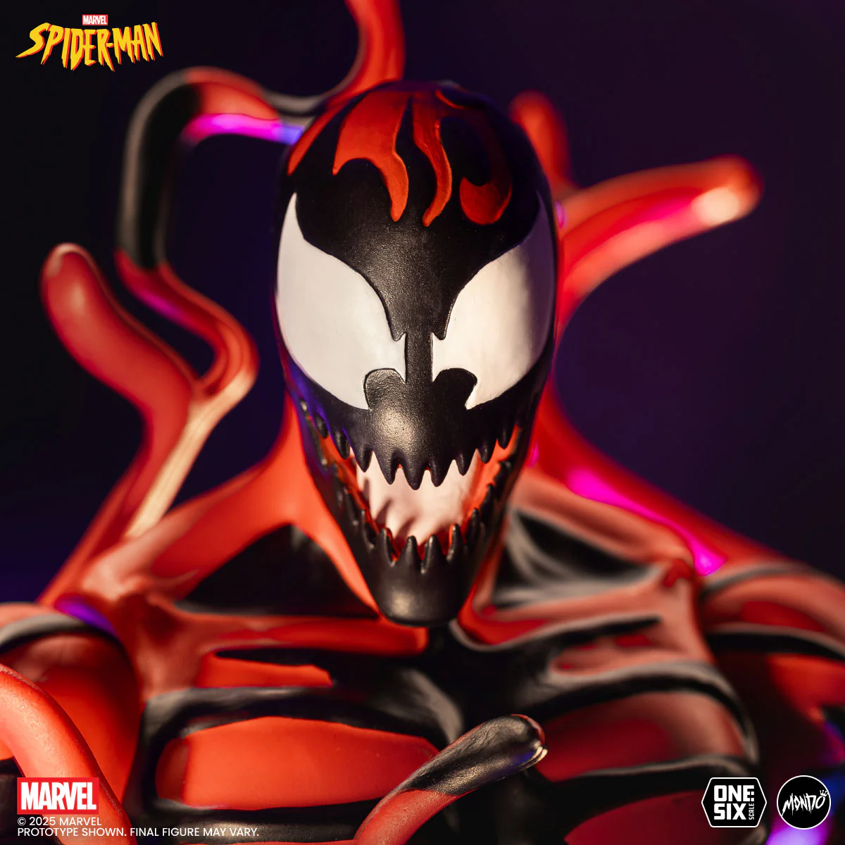 Spider-Man: The Animated Series - Carnage 1/6 Scale Figure - Limited Edition - Image 17
