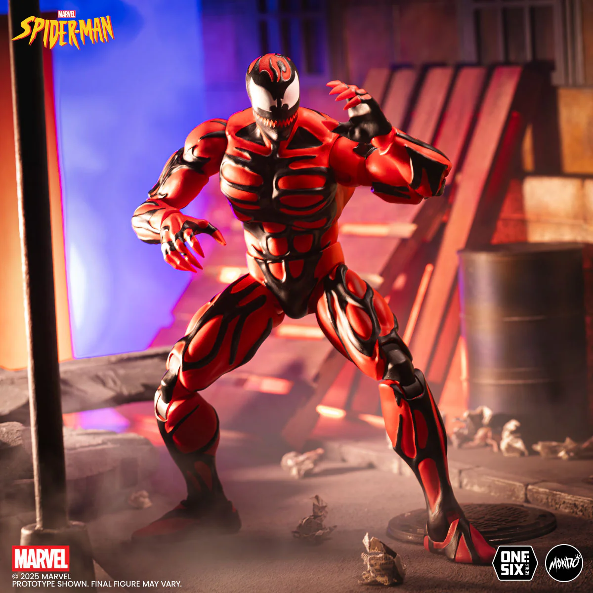 Spider-Man: The Animated Series - Carnage 1/6 Scale Figure - Limited Edition - Image 19
