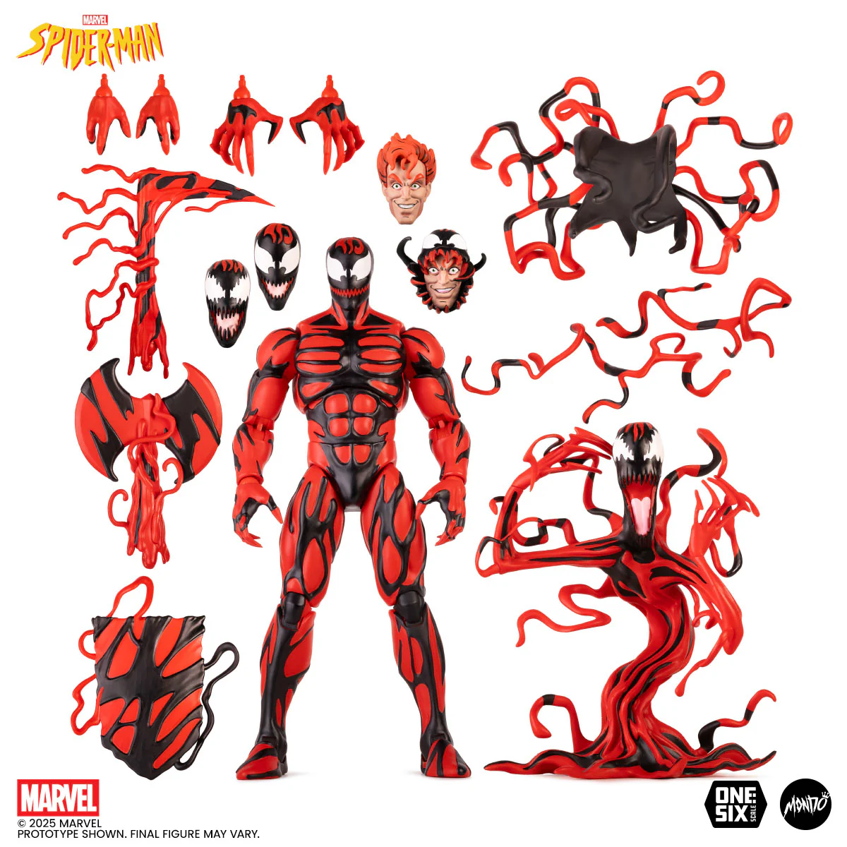 Spider-Man: The Animated Series - Carnage 1/6 Scale Figure - Limited Edition - Image 2