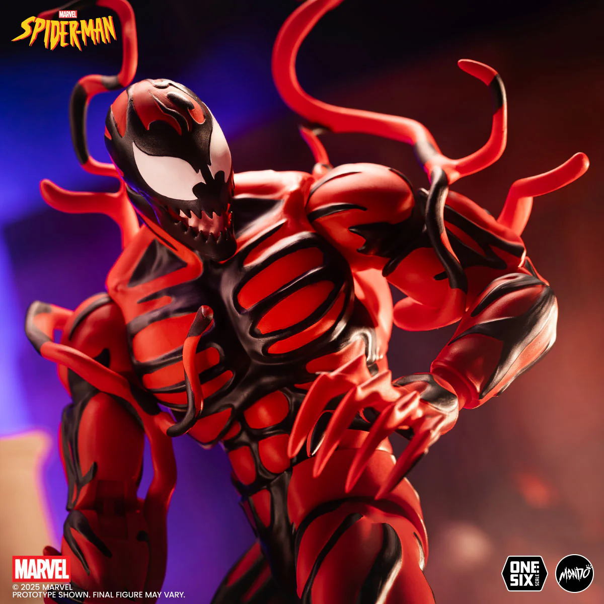 Spider-Man: The Animated Series - Carnage 1/6 Scale Figure - Limited Edition - Image 7