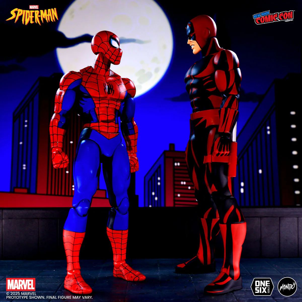 Spider-Man: The Animated Series - Daredevil 1/6 Scale Figure - Limited Edition - Image 11