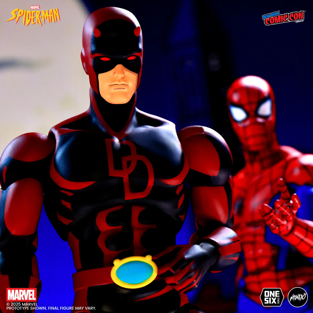 Spider-Man: The Animated Series - Daredevil 1/6 Scale Figure - Limited Edition - Image 12