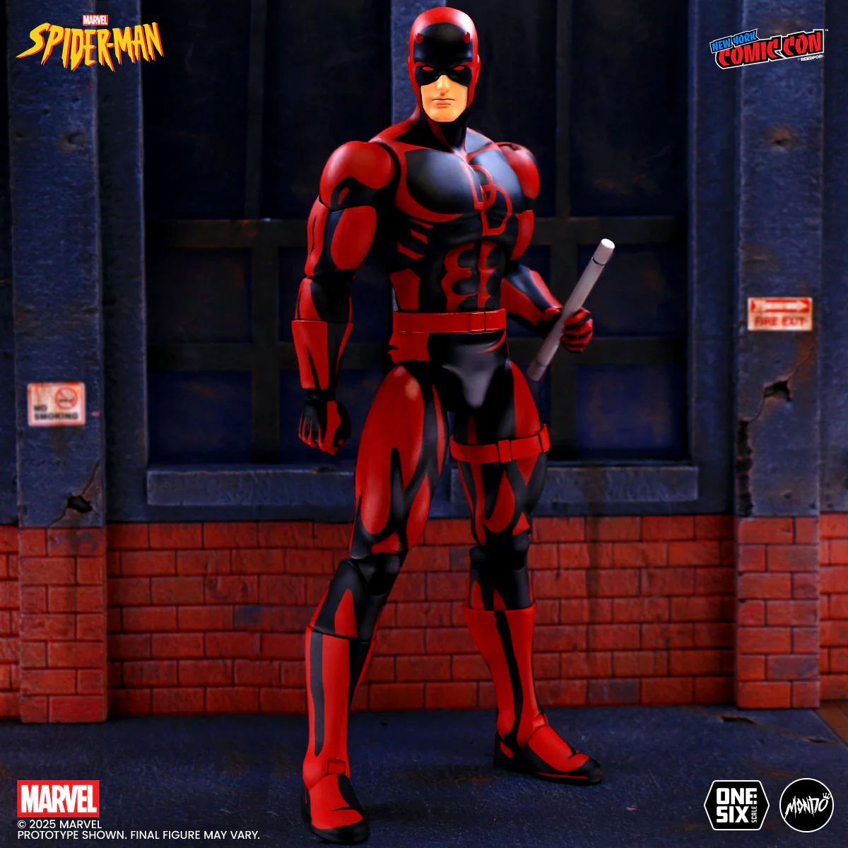 Spider-Man: The Animated Series - Daredevil 1/6 Scale Figure - Limited Edition - Image 5