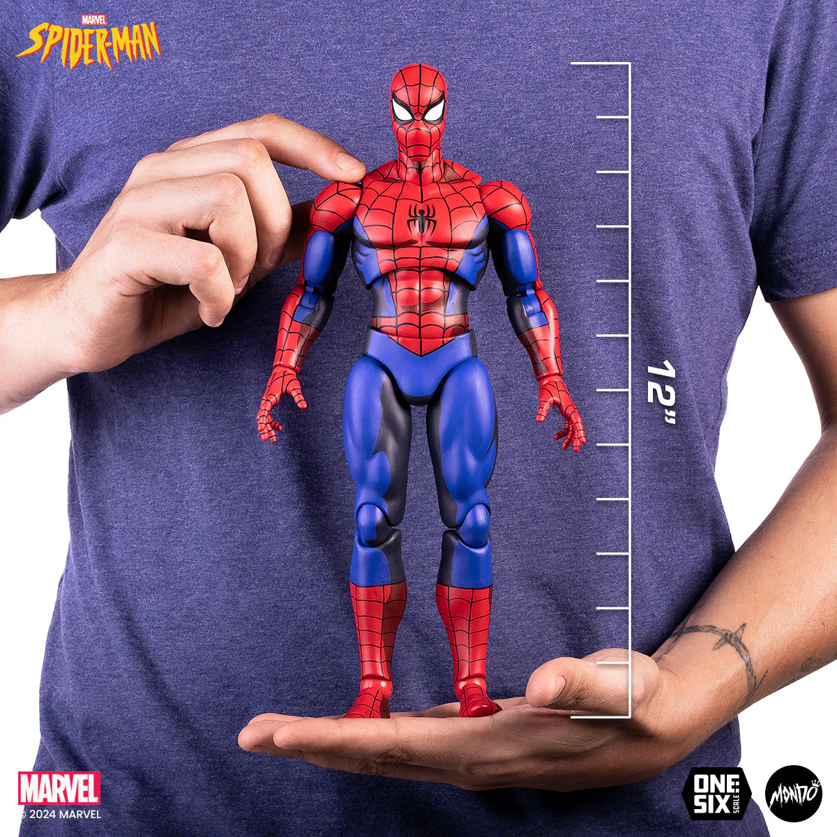 Spider-Man: The Animated Series - Spider-Man 1/6 Scale Figure - Image 4