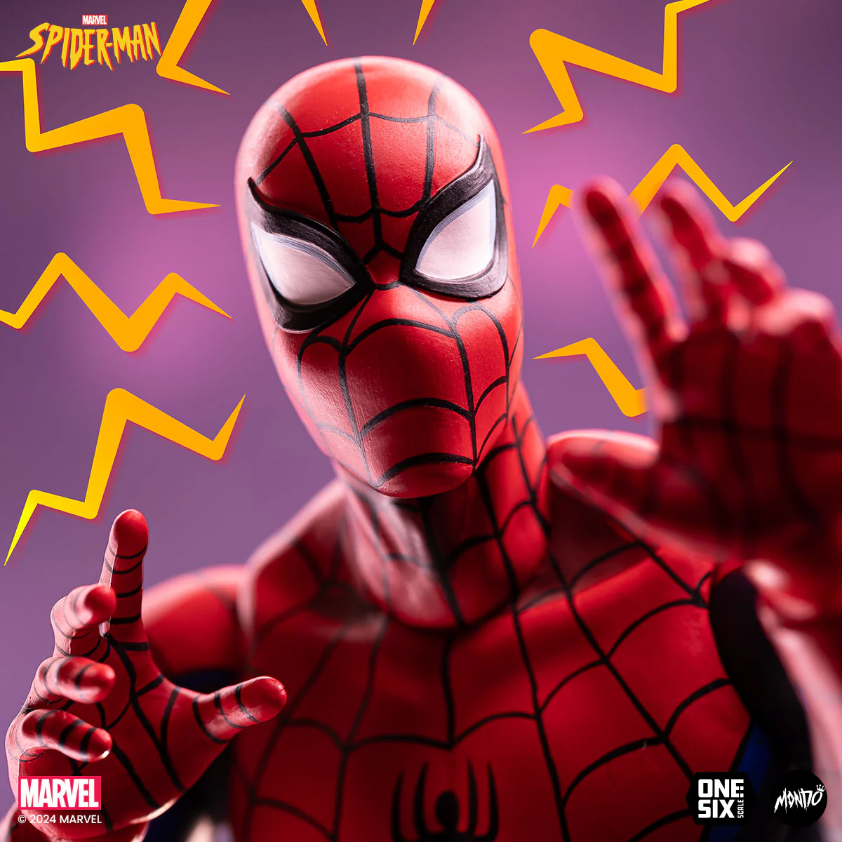 Spider-Man: The Animated Series - Spider-Man 1/6 Scale Figure - Limited Edition - Image 20