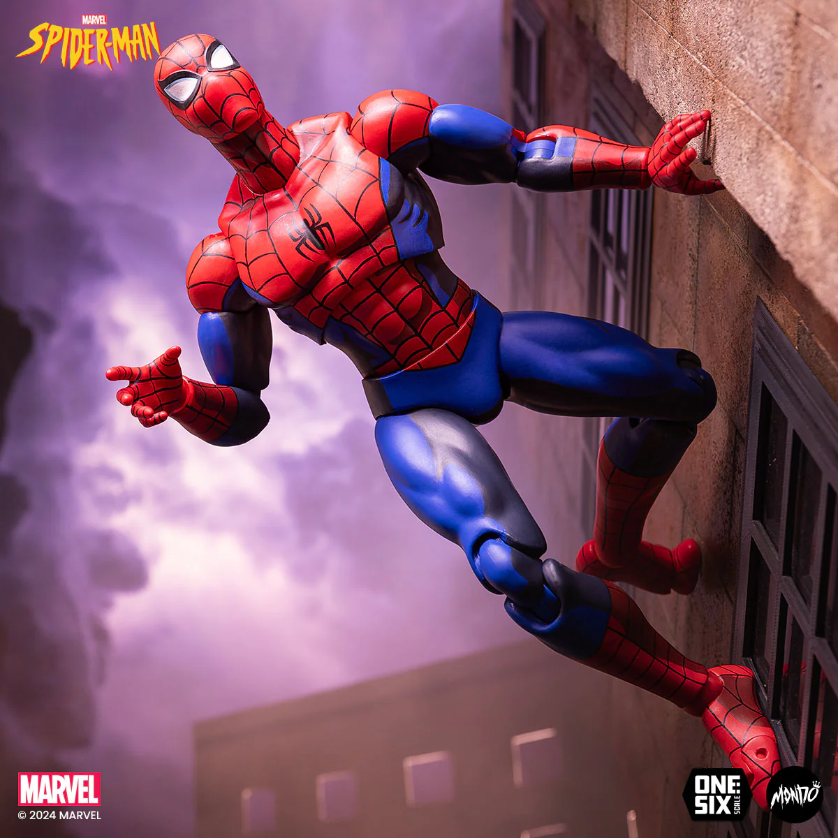 Spider-Man: The Animated Series - Spider-Man 1/6 Scale Figure - Limited Edition - Image 5