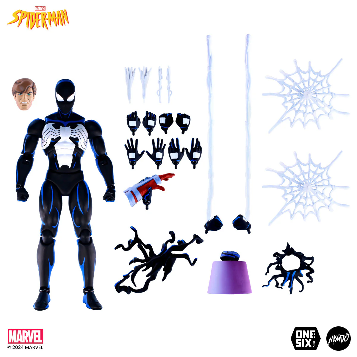 Spider-Man: The Animated Series - Symbiote 1/6 Scale Figure - Limited Edition - Image 2