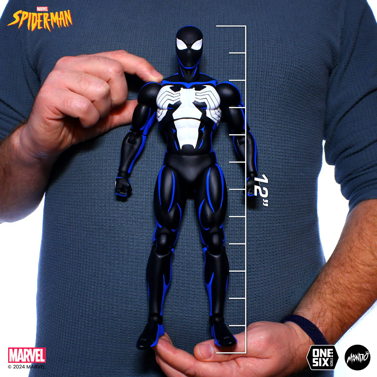 Spider-Man: The Animated Series - Symbiote 1/6 Scale Figure - Limited Edition - Image 4