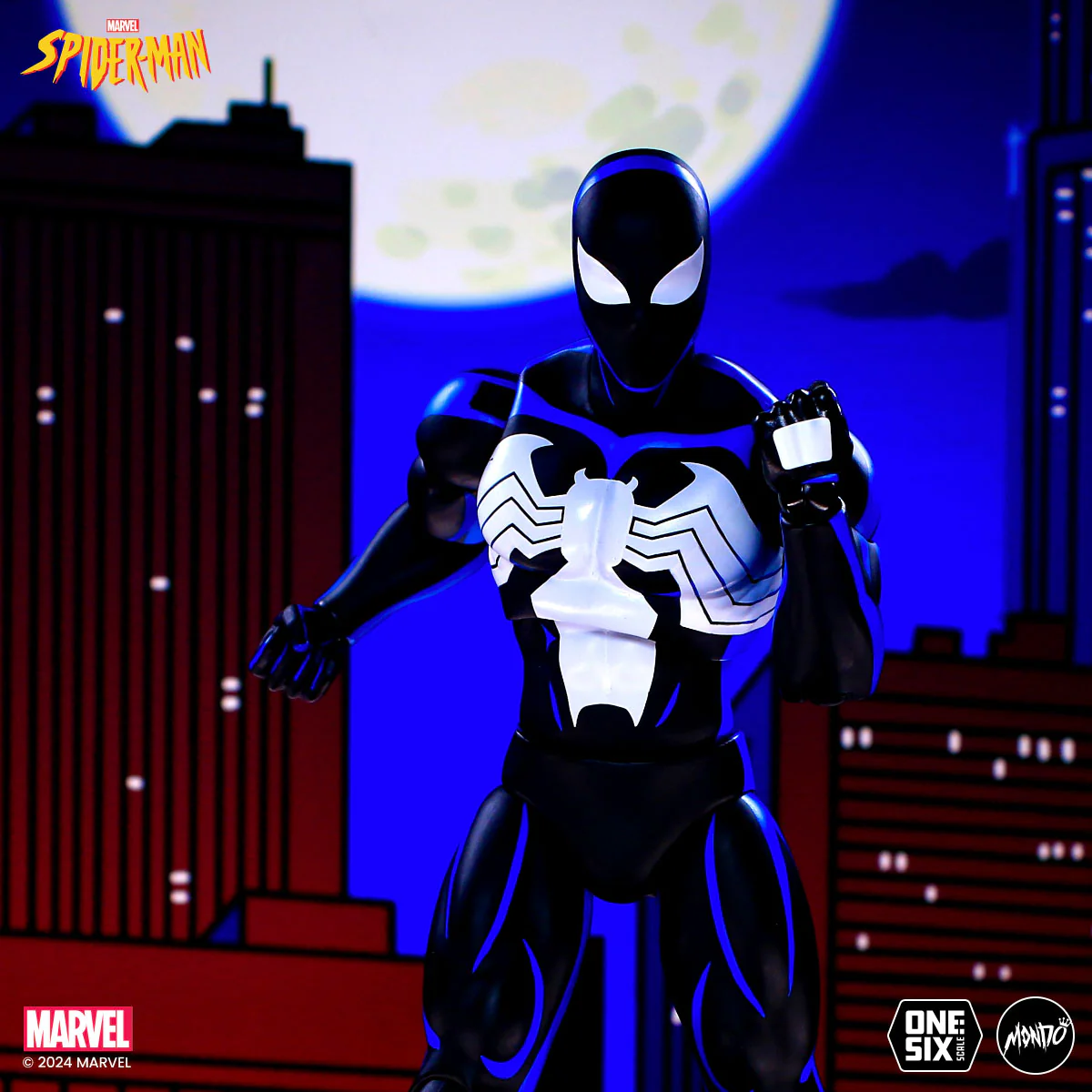 Spider-Man: The Animated Series - Symbiote 1/6 Scale Figure - Limited Edition - Image 8
