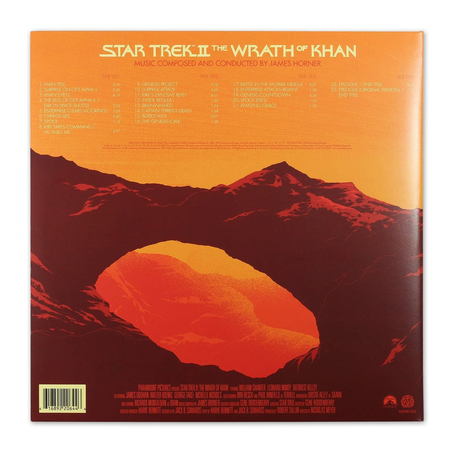 Star Trek II: The Wrath of Khan – Original Motion Picture Soundtrack 2XLP - Image 4