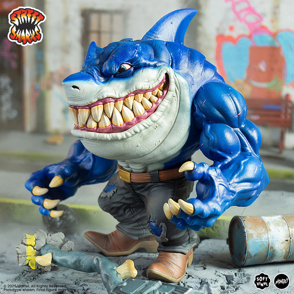 Street Sharks - Ripster Soft Vinyl Figure - Image 7