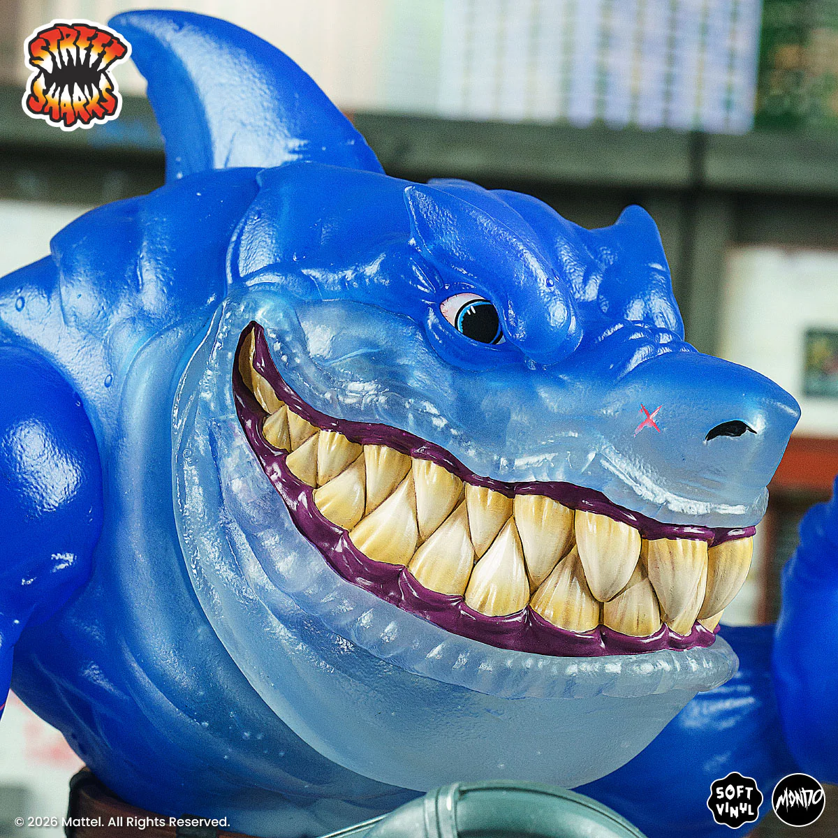 Street Sharks - Ripster Soft Vinyl Figure - Fission City Variant - Image 15