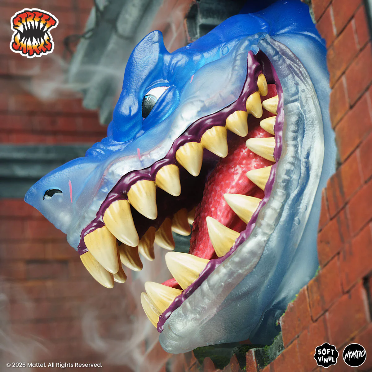 Street Sharks - Ripster Soft Vinyl Figure - Fission City Variant - Image 17
