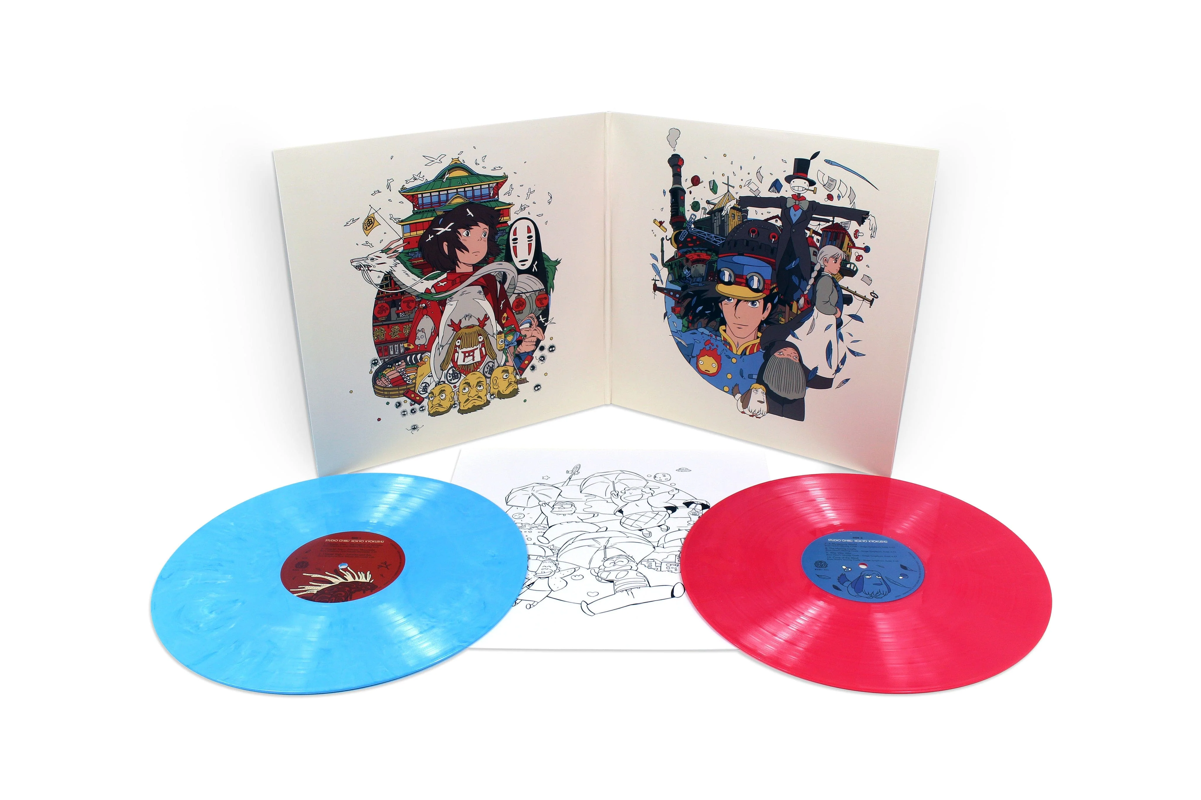 Studio Ghibli Kokyo Kyokushu – Princess Mononoke Version 2XLP - Image 2