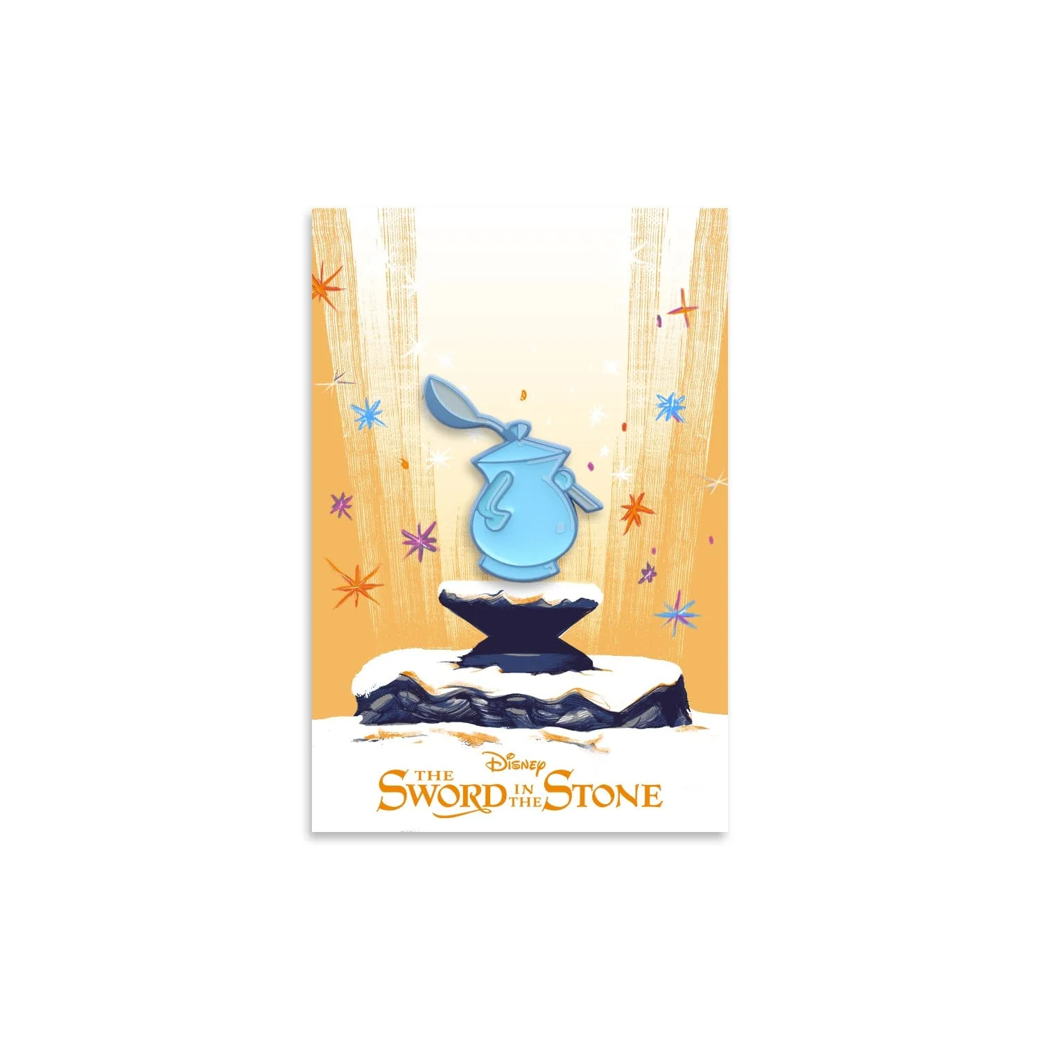 The Sword in the Stone – Sugar Bowl Enamel Pin