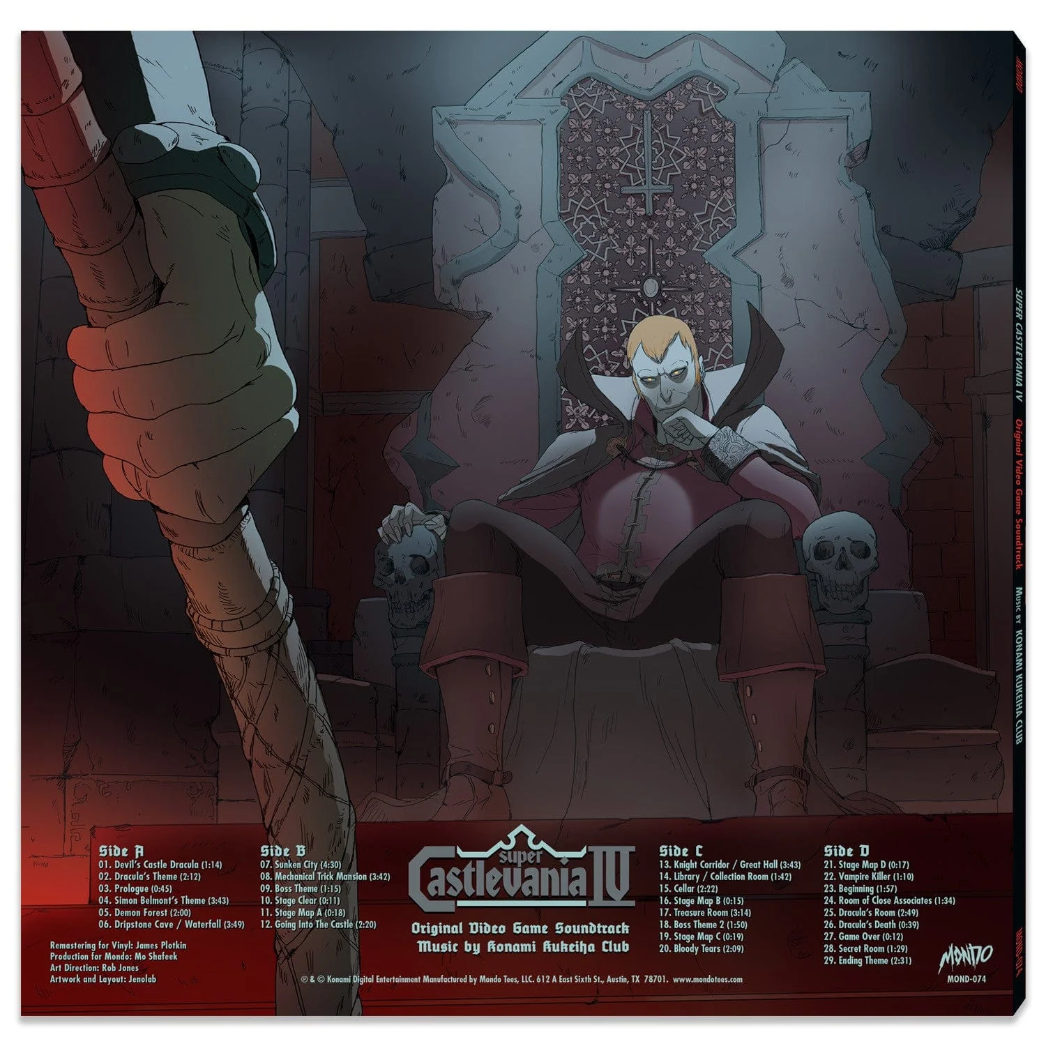 Super Castlevania IV – Original Video Game Soundtrack 2XLP - Image 4