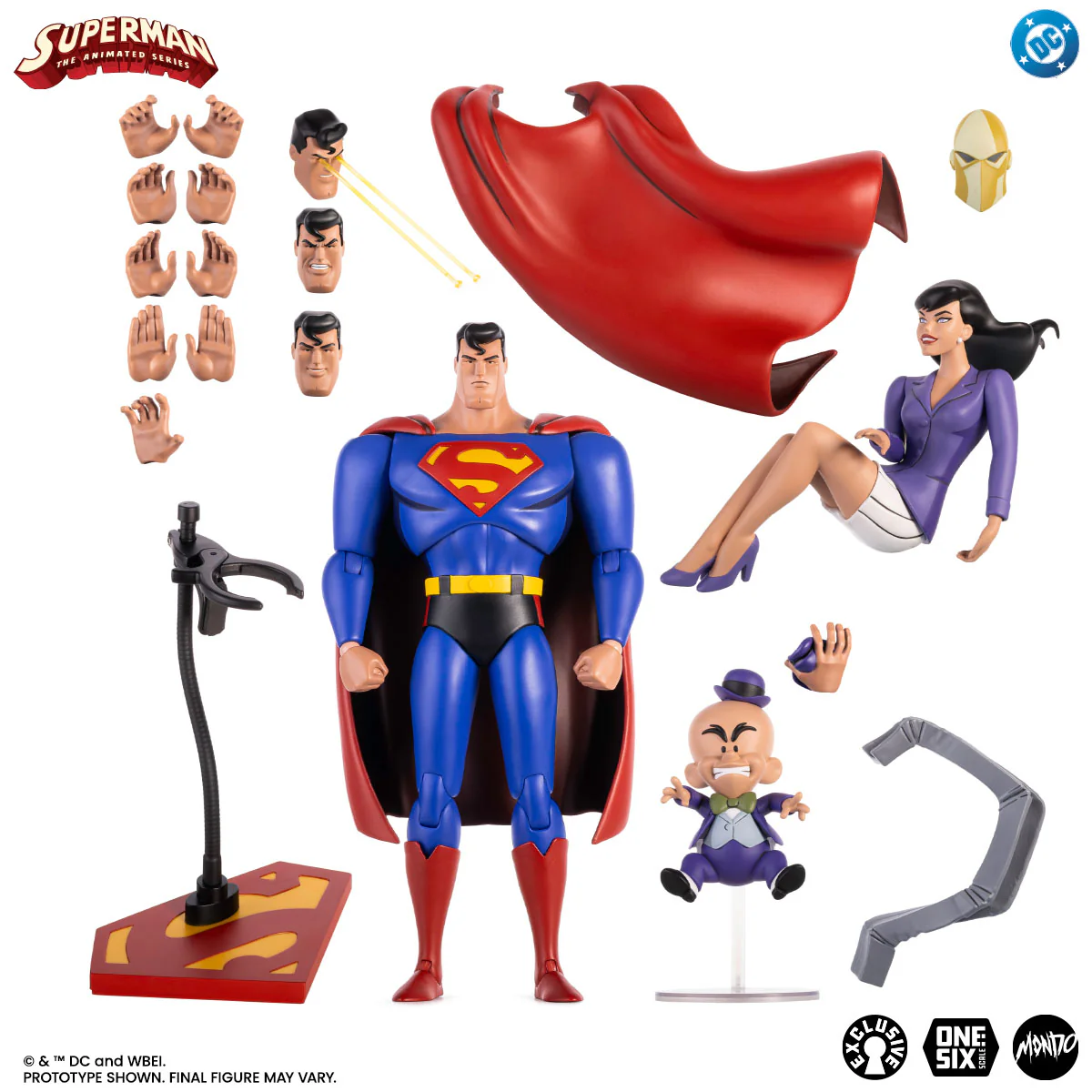 Superman: The Animated Series - Superman 1/6 Scale Figure - Limited Edition - Image 2