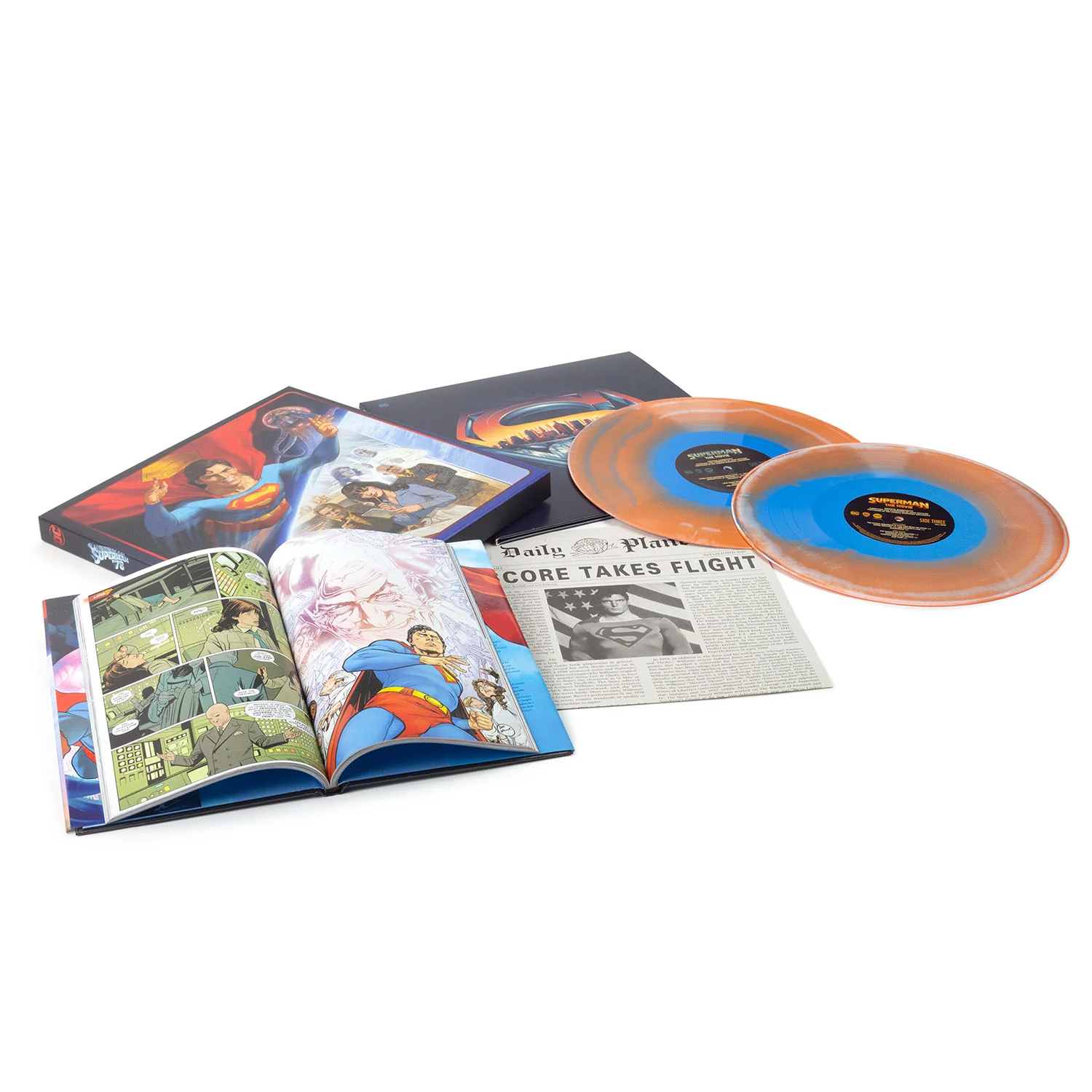 Superman: The Movie 2XLP & Graphic Novel Box Set - Image 3
