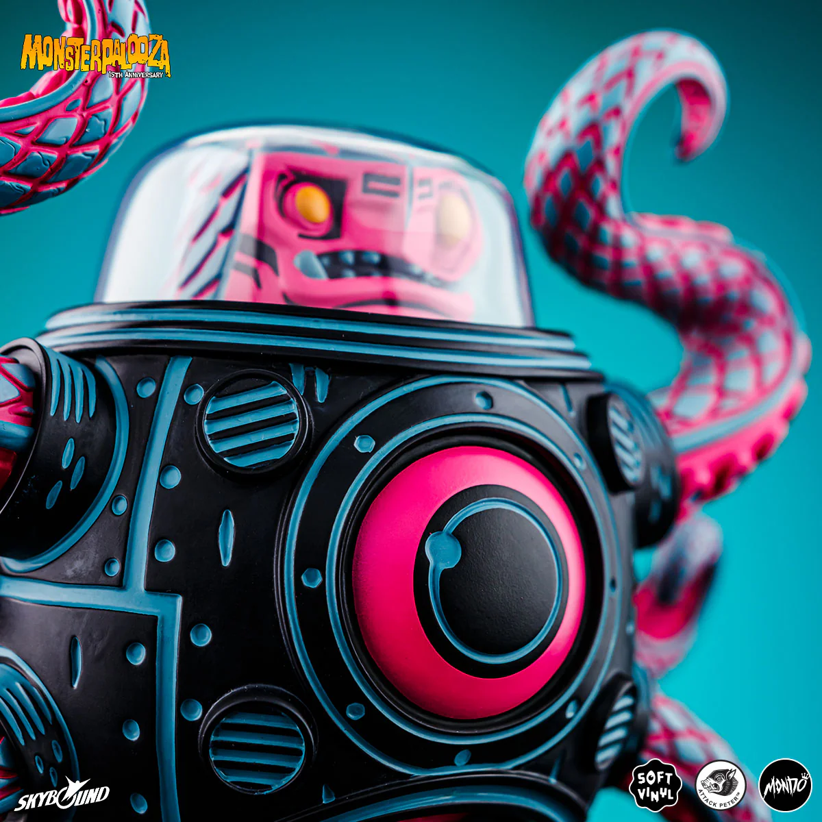 Attack Peter's Takoro - Vinyl Designer Figure - Vice City Rage Variant - Mondo Exclusive - Image 10