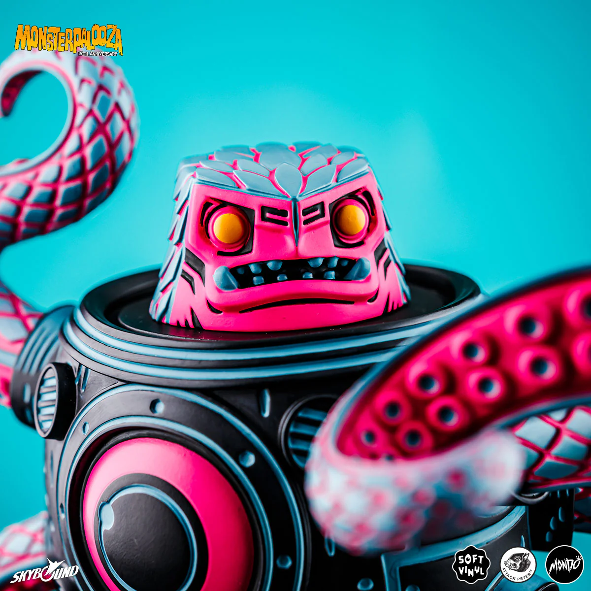 Attack Peter's Takoro - Vinyl Designer Figure - Vice City Rage Variant - Mondo Exclusive - Image 16