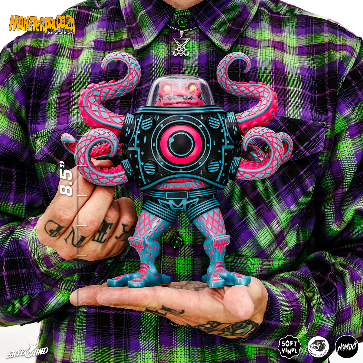 Attack Peter's Takoro - Vinyl Designer Figure - Vice City Rage Variant - Mondo Exclusive - Image 3
