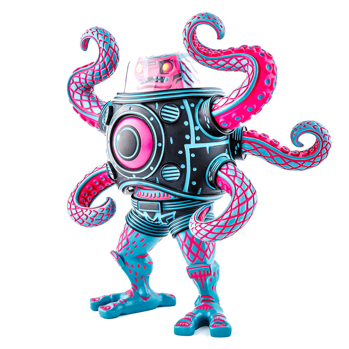 Attack Peter's Takoro - Vinyl Designer Figure - Vice City Rage Variant - Mondo Exclusive - Image 30