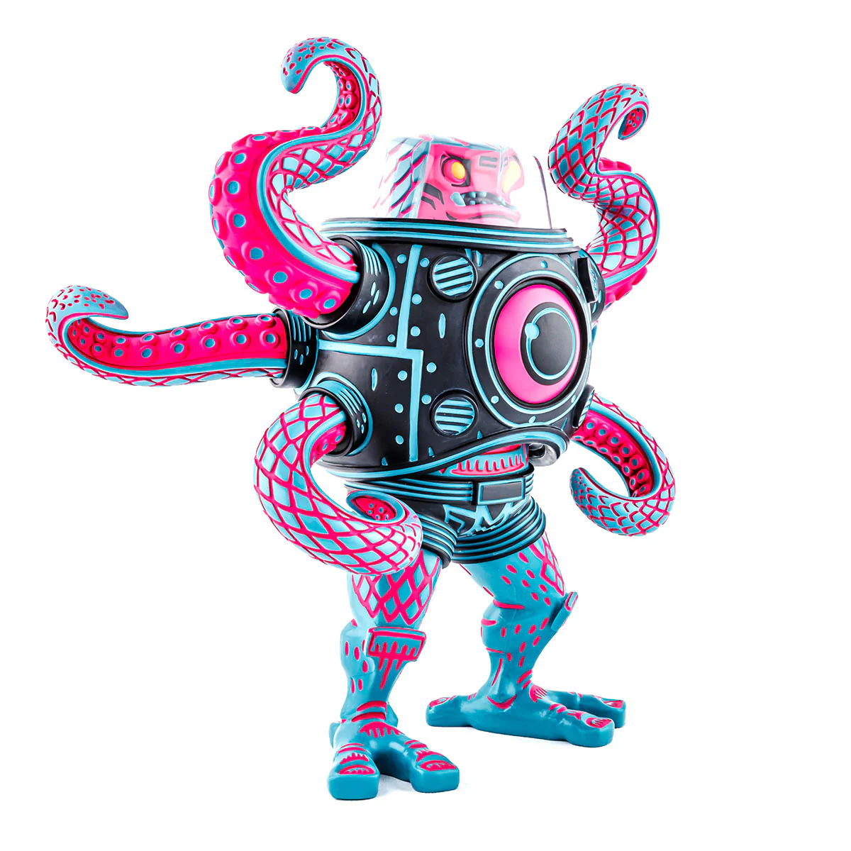 Attack Peter's Takoro - Vinyl Designer Figure - Vice City Rage Variant - Mondo Exclusive - Image 36