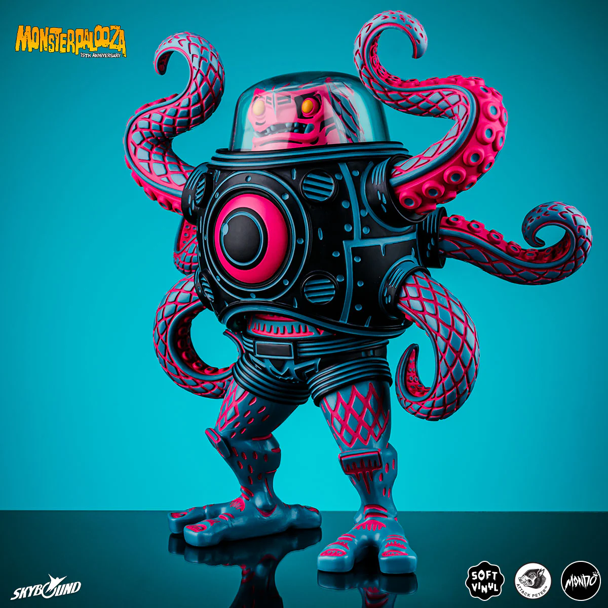 Attack Peter's Takoro - Vinyl Designer Figure - Vice City Rage Variant - Mondo Exclusive - Image 5
