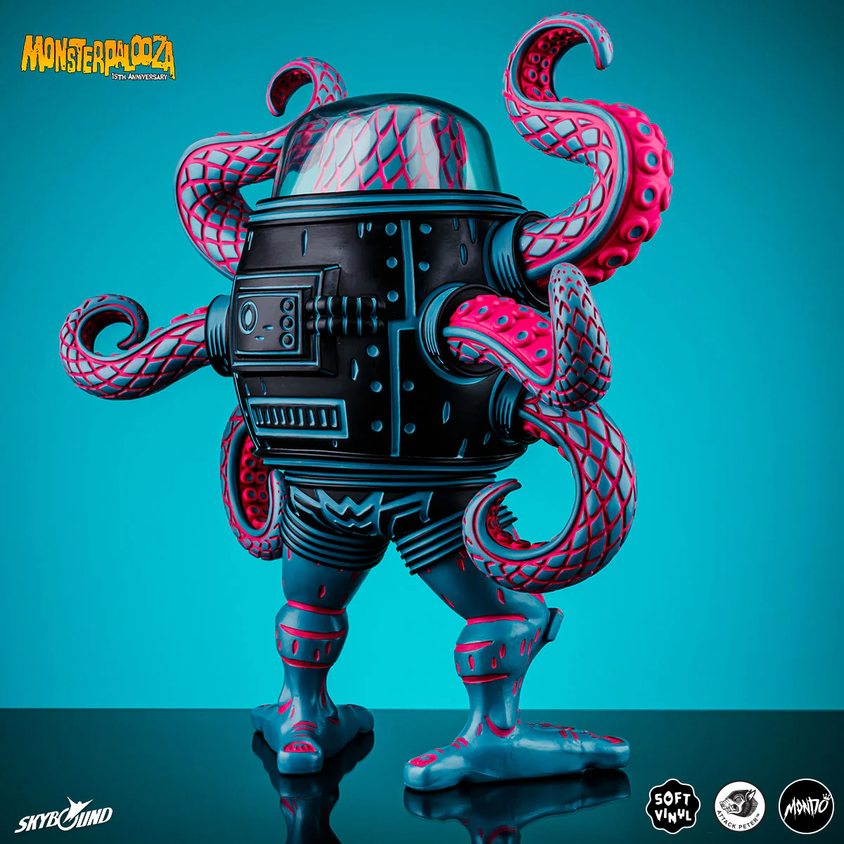 Attack Peter's Takoro - Vinyl Designer Figure - Vice City Rage Variant - Mondo Exclusive - Image 6