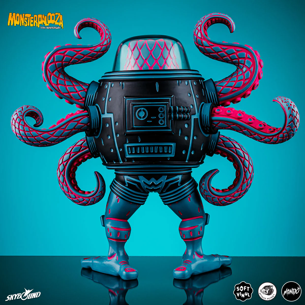 Attack Peter's Takoro - Vinyl Designer Figure - Vice City Rage Variant - Mondo Exclusive - Image 7