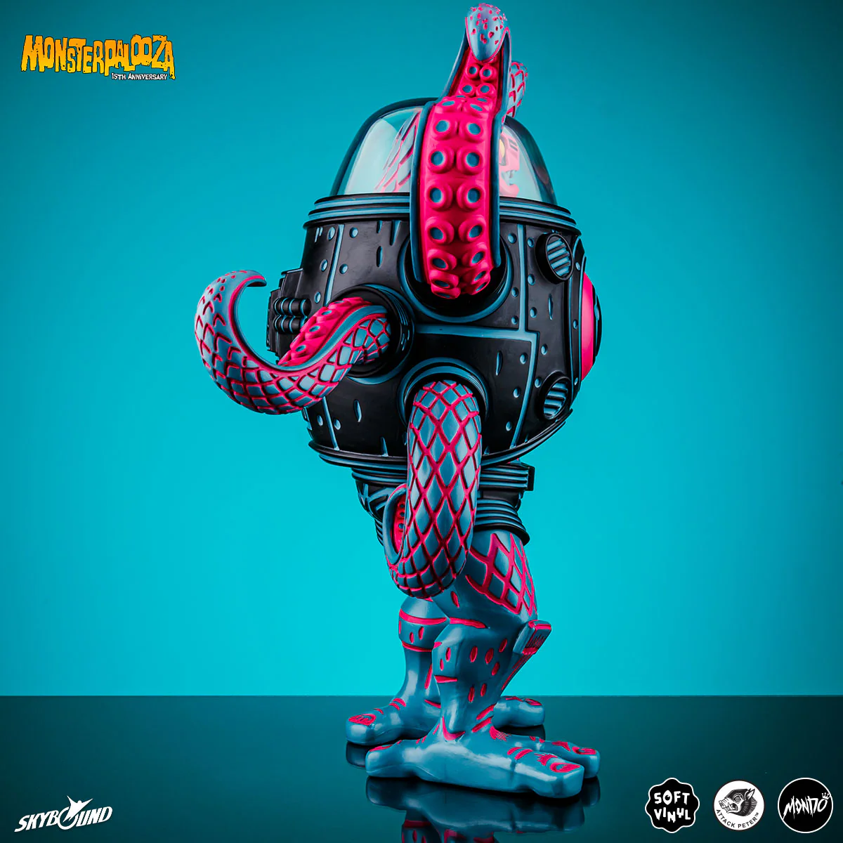 Attack Peter's Takoro - Vinyl Designer Figure - Vice City Rage Variant - Mondo Exclusive - Image 9