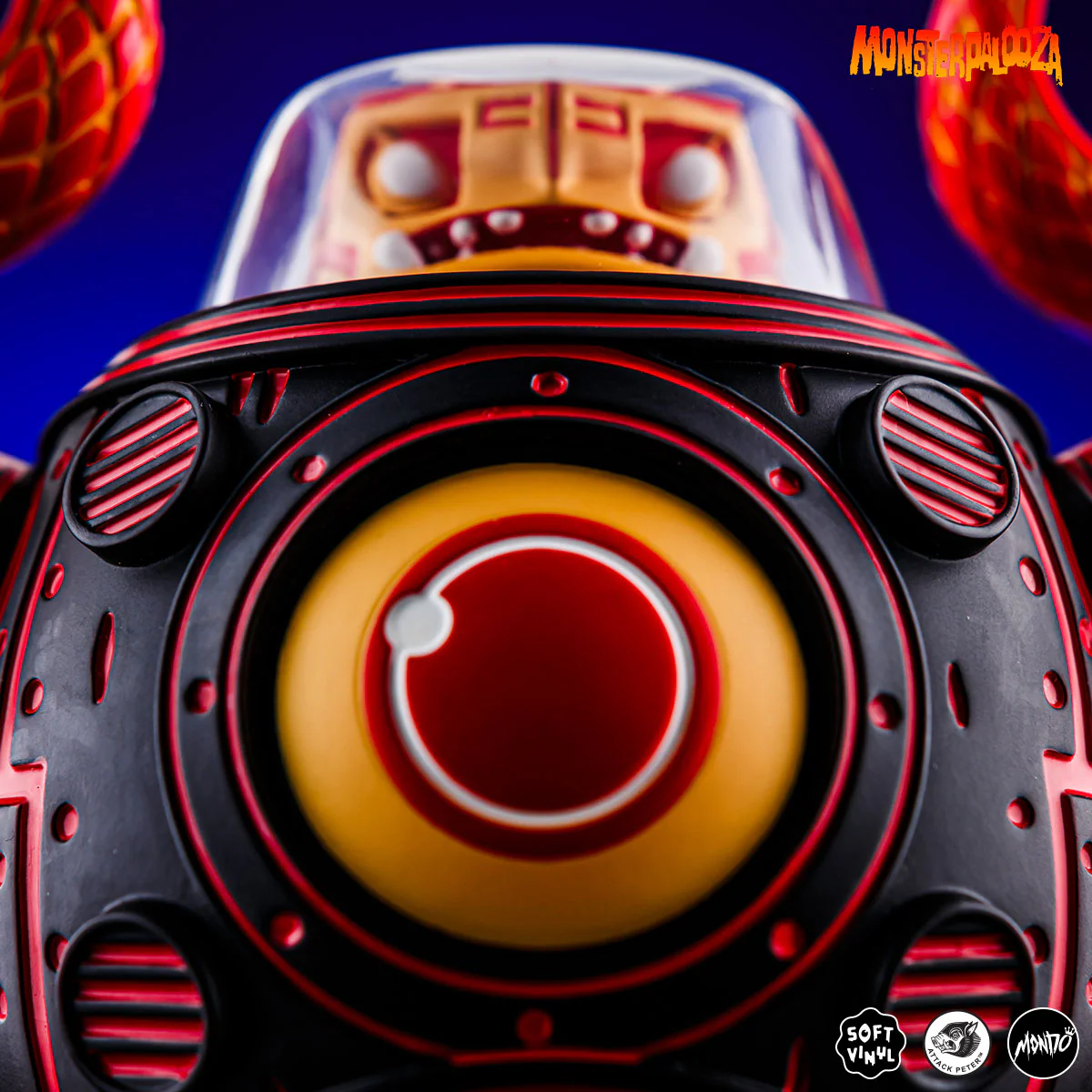 Attack Peter's Takoro Designer Vinyl Figure - Heat Wave Variant - Mondo Exclusive - Image 11