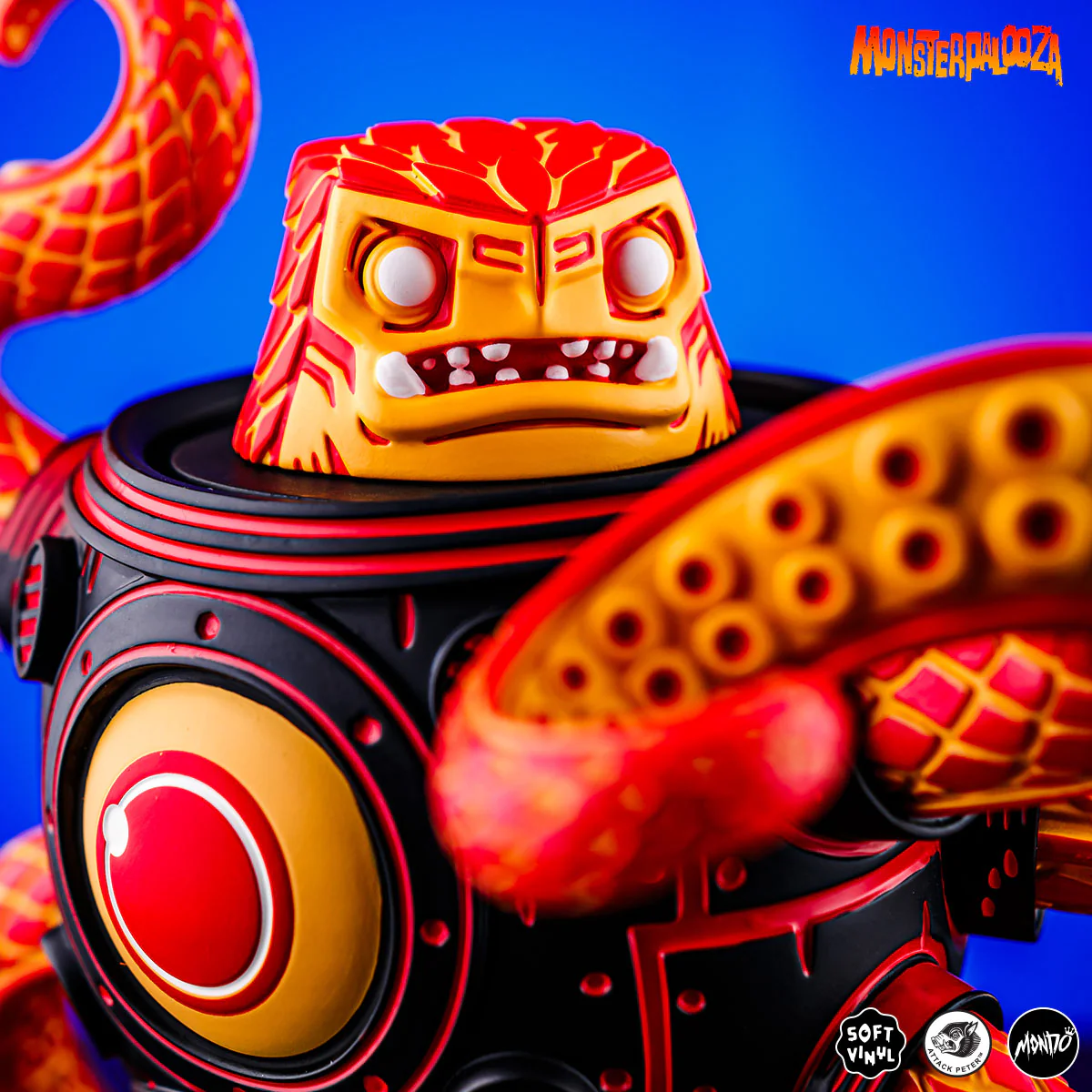 Attack Peter's Takoro Designer Vinyl Figure - Heat Wave Variant - Mondo Exclusive - Image 12