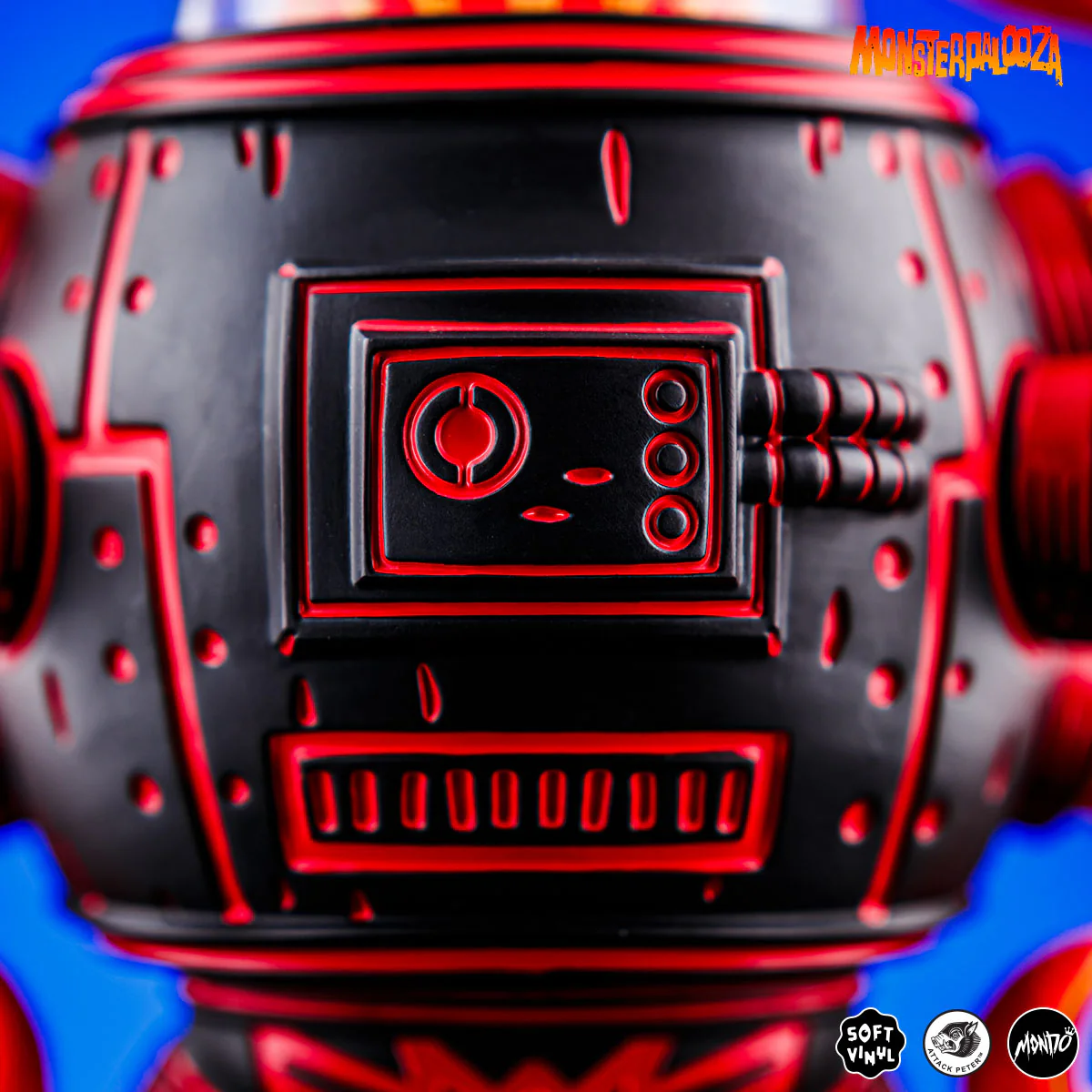 Attack Peter's Takoro Designer Vinyl Figure - Heat Wave Variant - Mondo Exclusive - Image 14