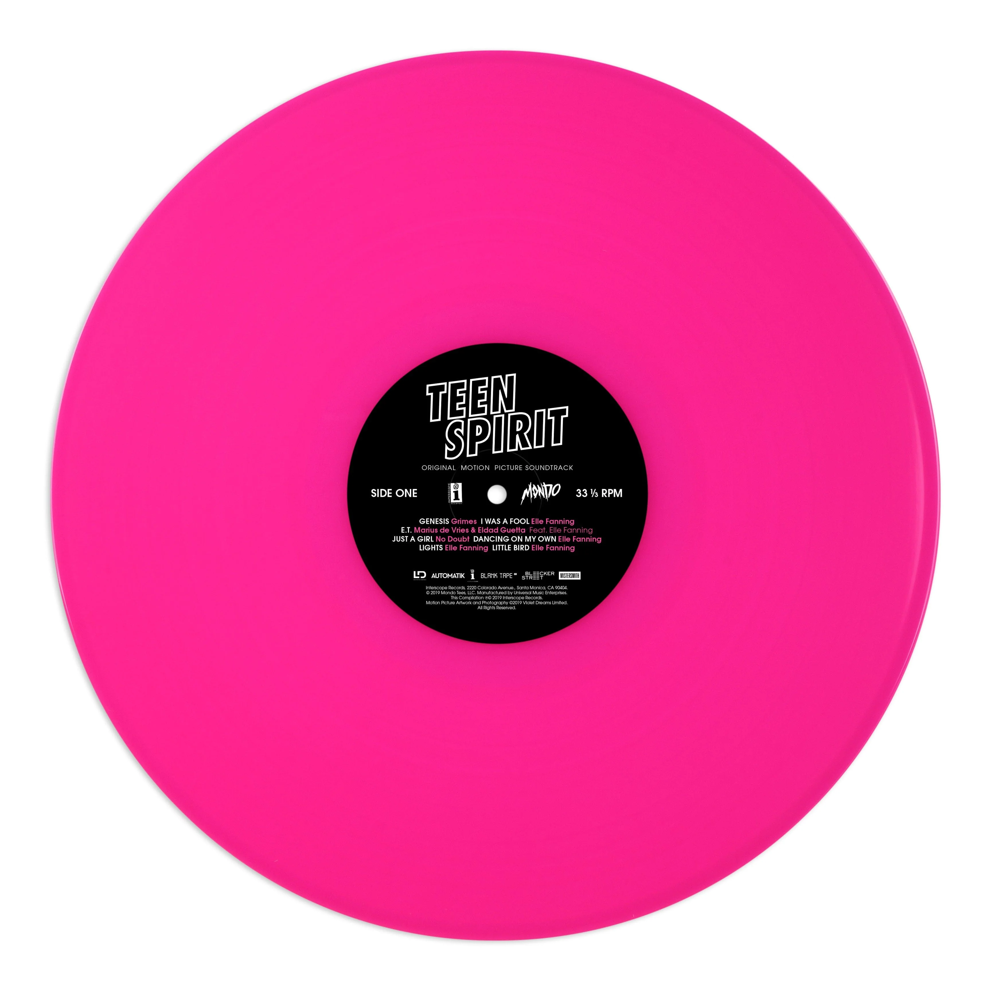 Teen Spirit – Original Motion Picture Soundtrack LP - Image 2
