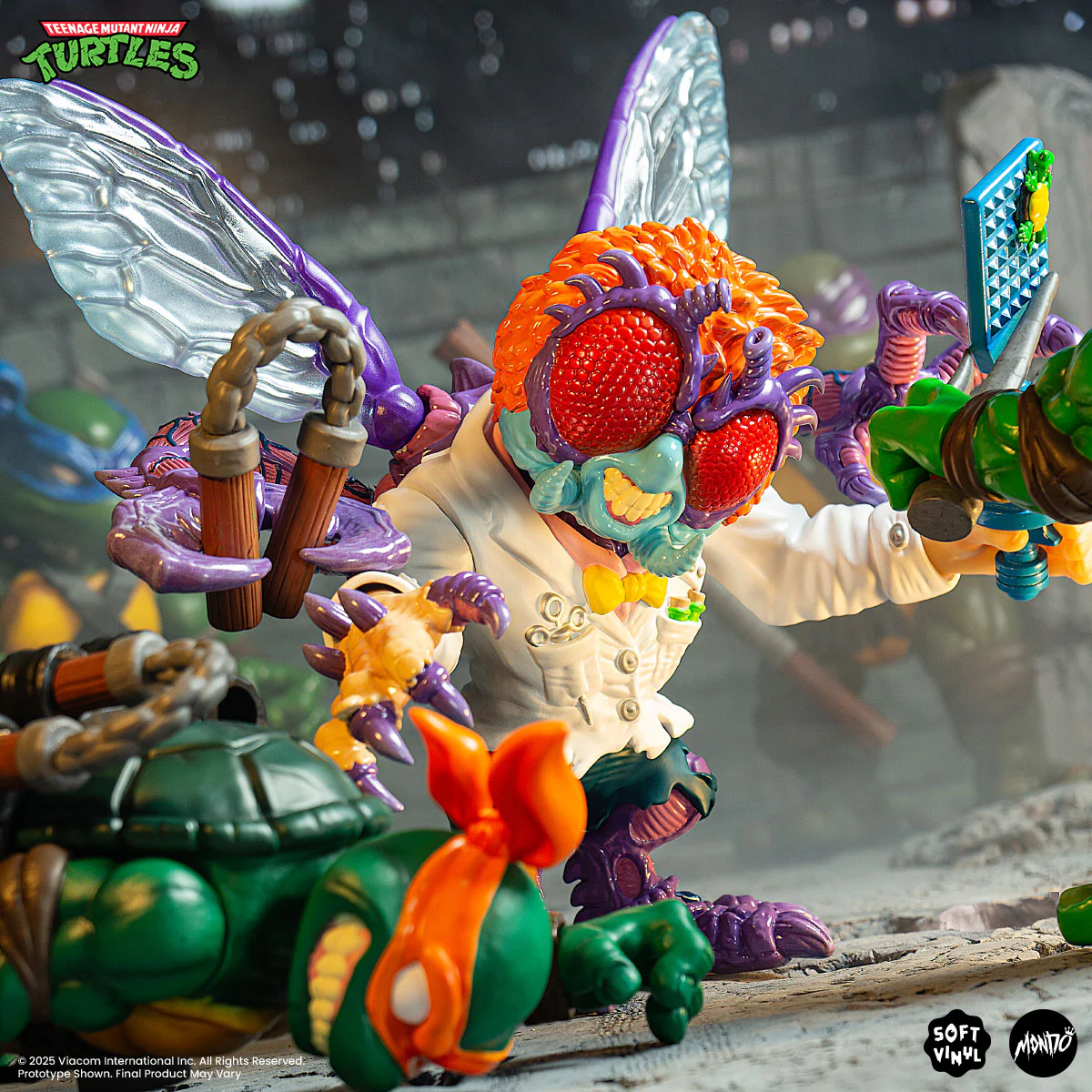 Teenage Mutant Ninja Turtles - Baxter Stockman Soft Vinyl Figure - Image 9